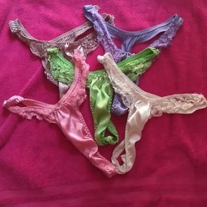 Multicolored Summer thongs